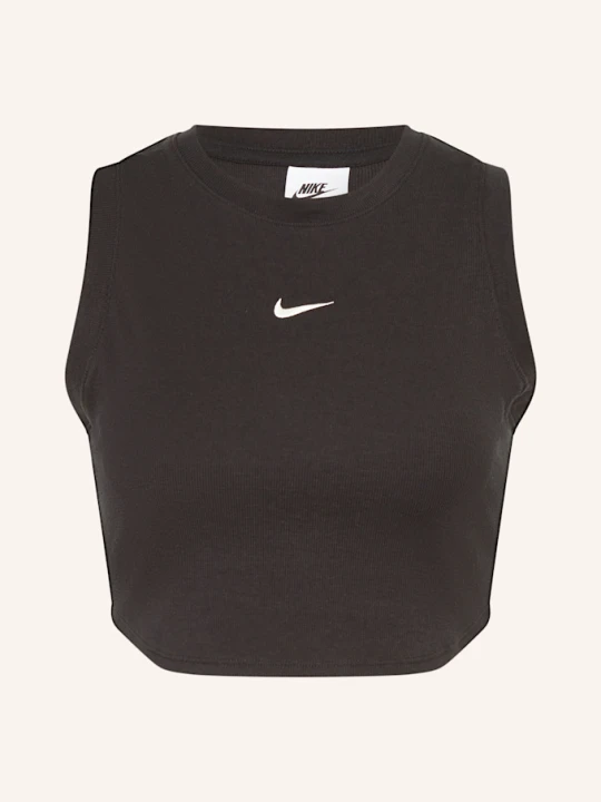 Zdjęcie produktu Nike Krótki Top Sportswear Essential schwarz CZARNY