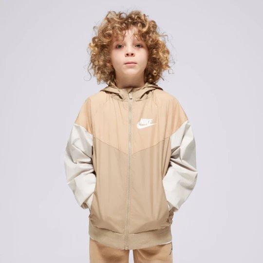 Zdjęcie produktu Nike Kurtka Sportswear Windrunner Boy beżowy