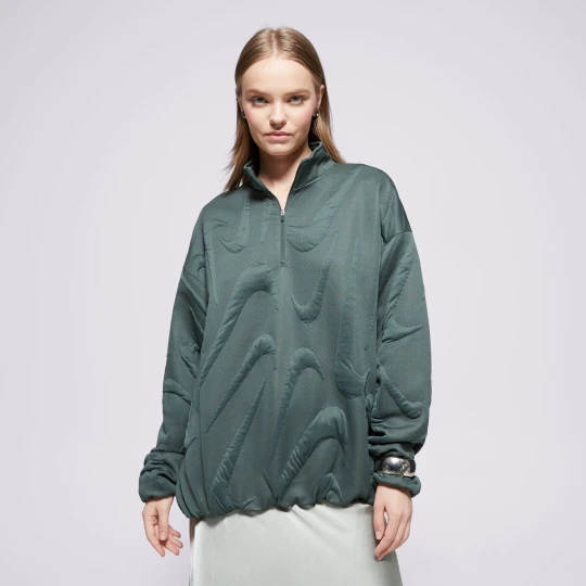Zdjęcie produktu Nike Kurtka W Nsw Cllctn Cozy Logo Qz zielony