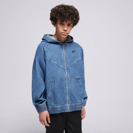 Zdjęcie produktu Nike Kurtka Wr Denim Fz Jacket Boy niebieski