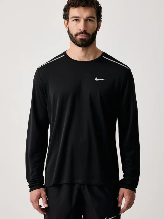 Zdjęcie produktu Nike longsleeve do biegania męski Miler Dri-FIT czarny