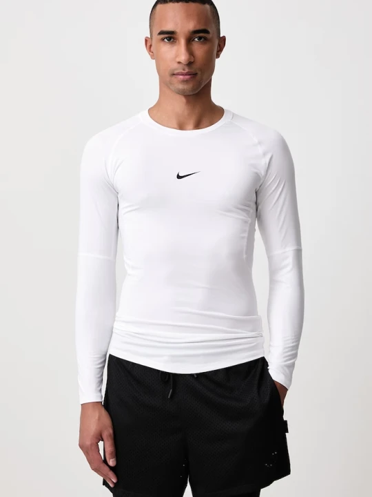 Zdjęcie produktu Nike longsleeve treningowy męski Pro Dri-FIT biały