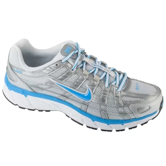 Zdjęcie produktu Nike P-6000 CD6404-025, Unisex, Srebrne, buty sneakers, przewiewna siateczka, rozmiar: 36