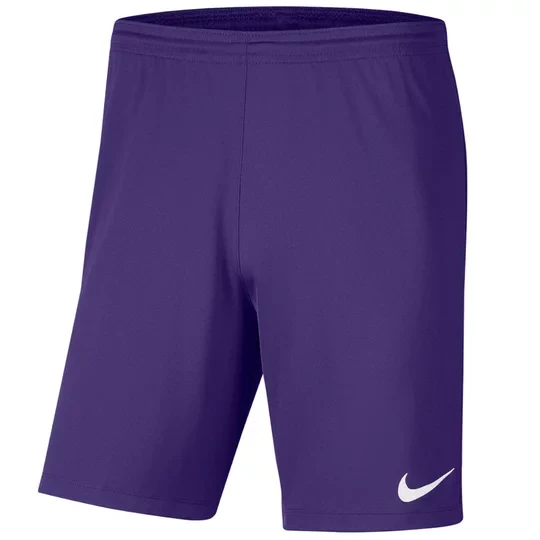 Zdjęcie produktu Nike Park III Shorts BV6855-547, Męskie, Fioletowe, spodenki, poliester, rozmiar: S
