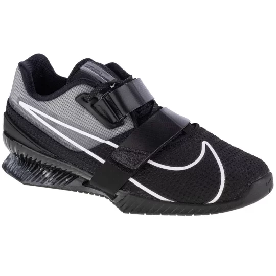 Zdjęcie produktu Nike Romaleos 4 CD3463-010, Męskie, Czarne, buty na siłownię, tkanina, rozmiar: 41