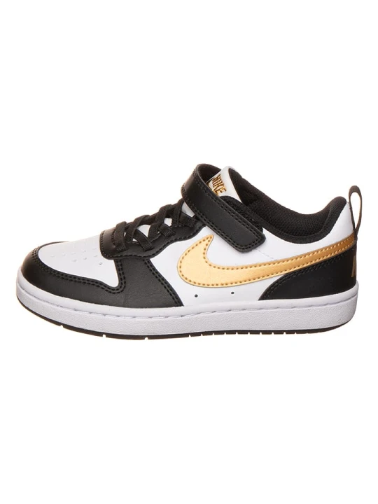 Zdjęcie produktu Nike Sneakersy "Court Borough Recraft" w kolorze złoto-biało-czarnym rozmiar: 27, 5