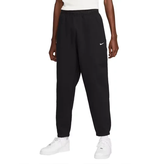 Zdjęcie produktu Nike Solo Swoosh Fleece Pants DX1364-010, Męskie, Czarne, spodnie, poliester, rozmiar: XXL