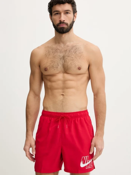 Zdjęcie produktu Nike spodenki do pływania męskie czerwony