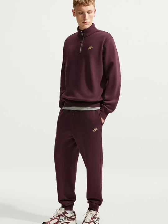 Zdjęcie produktu Nike Sportswear bluza męska z bawełną Club bordowy