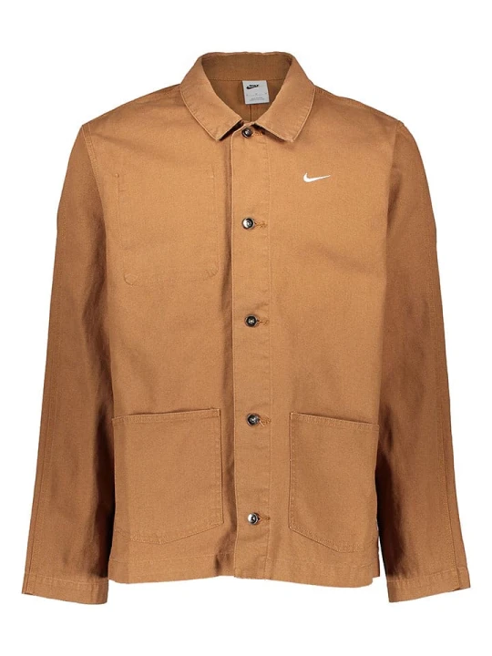 Zdjęcie produktu Nike Sportswear Kurtka koszulowa "Life Chore" w kolorze jasnobrązowym rozmiar: M
