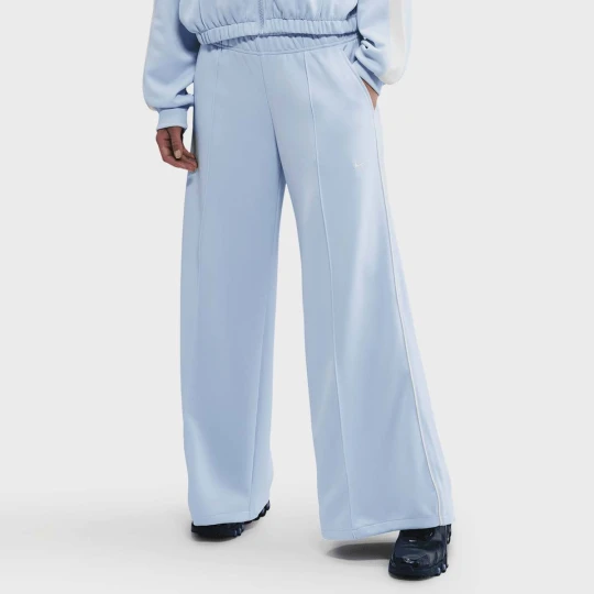 Zdjęcie produktu Sportswear Mid-Rise Wide-Leg Track Pants Nike niebieski