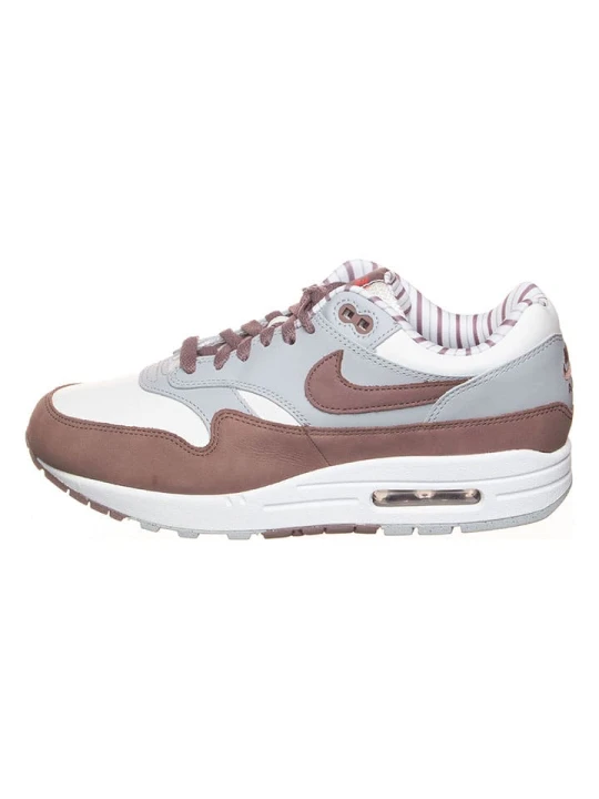 Zdjęcie produktu Nike Sportswear Skórzane sneakersy "Air Max 1 Premium" w kolorze biało-szaro-fioletowym rozmiar: 36