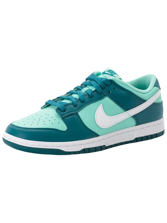 Zdjęcie produktu Nike Sportswear Skórzane sneakersy "Dunk Low" w kolorze turkusowym rozmiar: 41