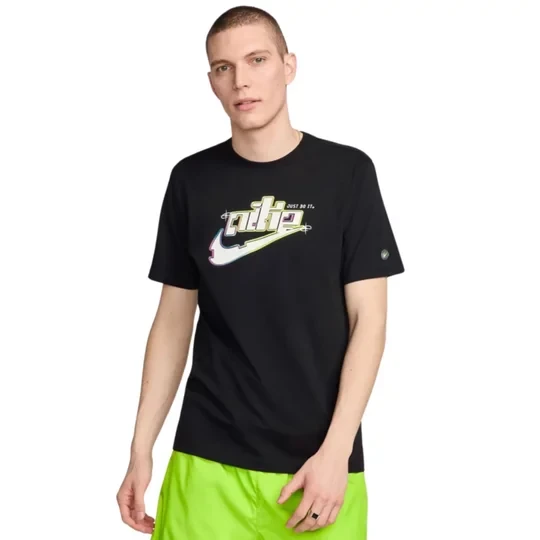 Zdjęcie produktu Nike Sportswear Tee FV3745-010, Męskie, Czarne, t-shirty, bawełna, rozmiar: L