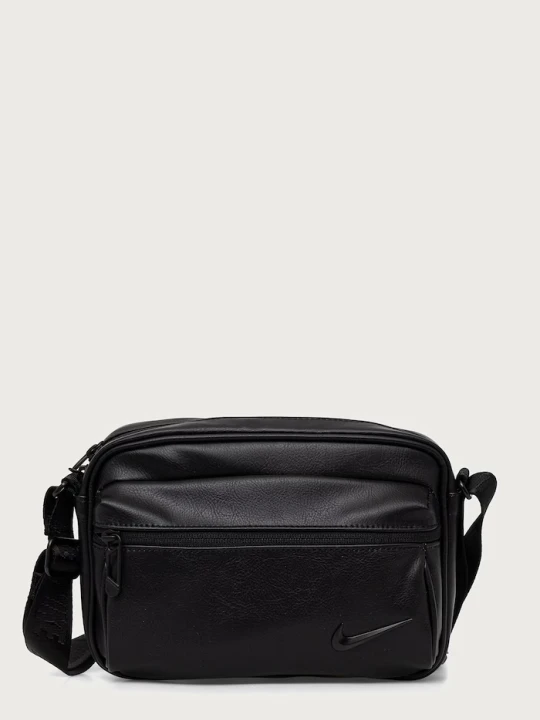 Zdjęcie produktu Nike Sportswear torebka crossbody damska z imitacji skóry Heritage Premium czarny