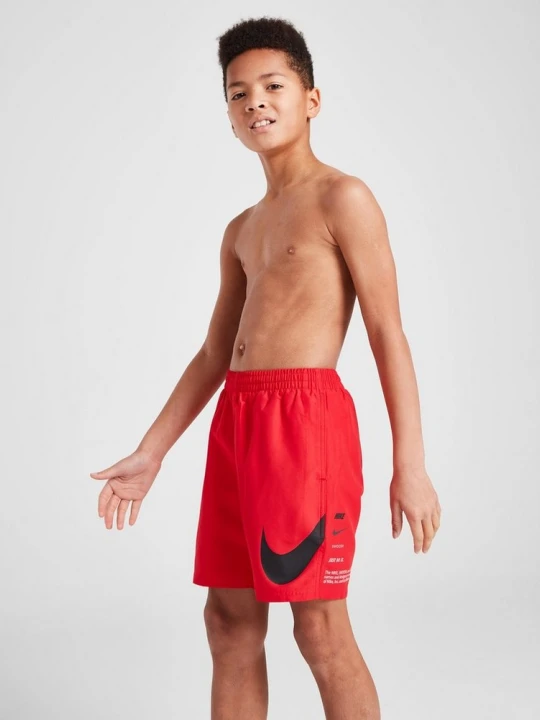 Zdjęcie produktu Nike Swim Szorty Nk Swim Swsh Stk Shrt B czerwony