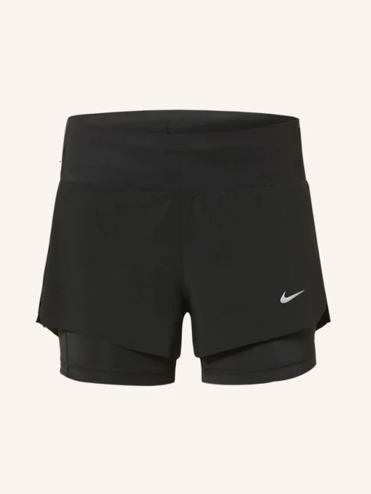 Zdjęcie produktu Nike Szorty Do Biegania 2 W 1 Dri-Fit Swift schwarz CZARNY