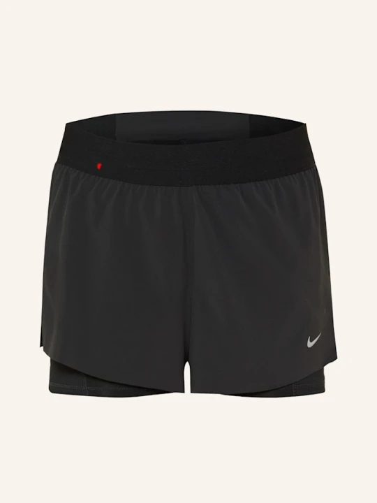 Zdjęcie produktu Nike Szorty Do Biegania 2 W 1 Dri-Fit Swift schwarz CZARNY