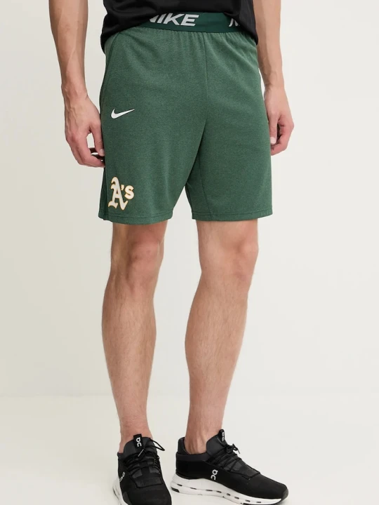 Zdjęcie produktu Nike szorty treningowe Oakland Athletics zielony