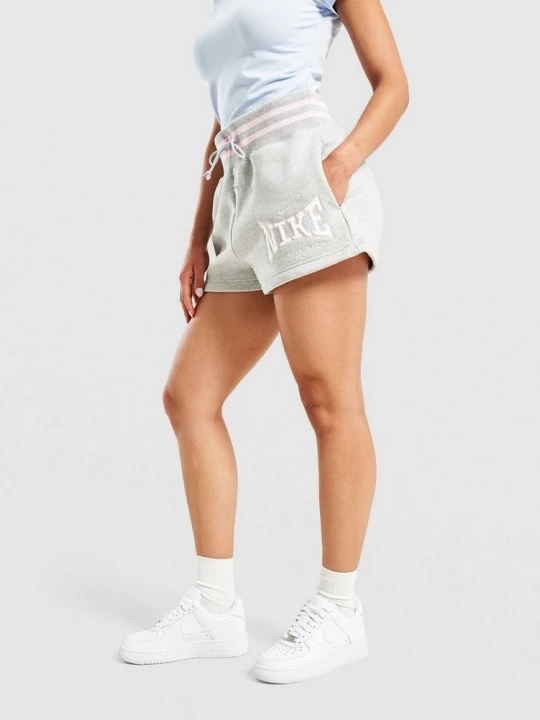 Zdjęcie produktu Nike Szorty W Nk Phnx Flc Hr 4In szary