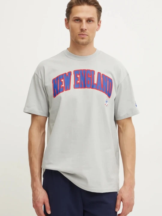 Zdjęcie produktu Nike t-shirt bawełniany New England Patriots szary