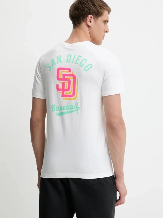 Zdjęcie produktu Nike t-shirt bawełniany San Diego Padres biały