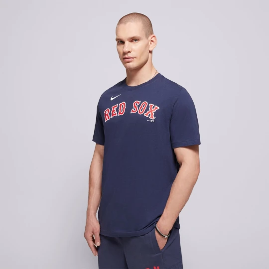 Zdjęcie produktu Nike T-Shirt Fuse Wordmark Cotton Tee Boston Red Sox granatowy