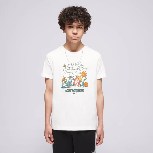Zdjęcie produktu Nike T-Shirt K Nsw Tee Boxy Rest Boy biały
