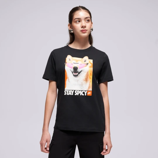 Zdjęcie produktu Nike T-Shirt K Nsw Tee Photo Shiba Girl czarny