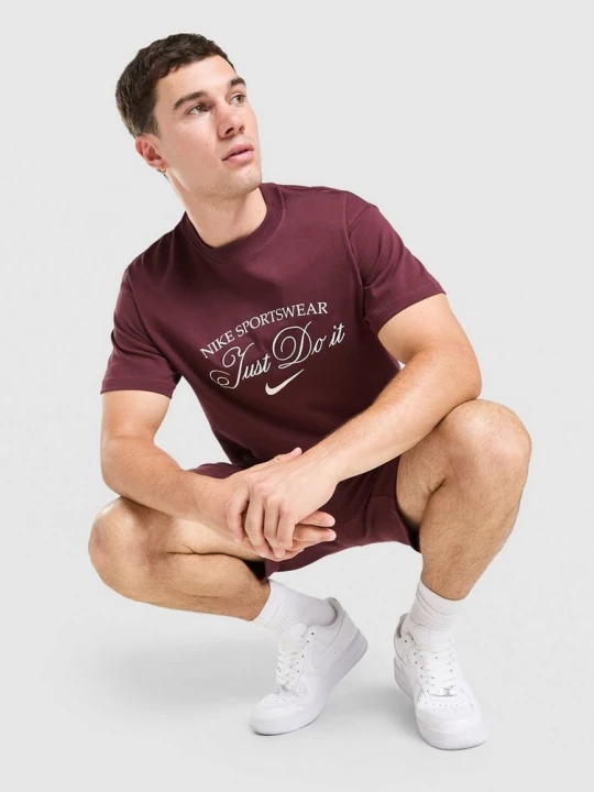 Zdjęcie produktu Nike T-Shirt M Nsw Athl Club Tee bordowy