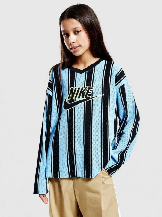 Zdjęcie produktu Nike T-Shirt Mesh Jersey Ls G niebieski