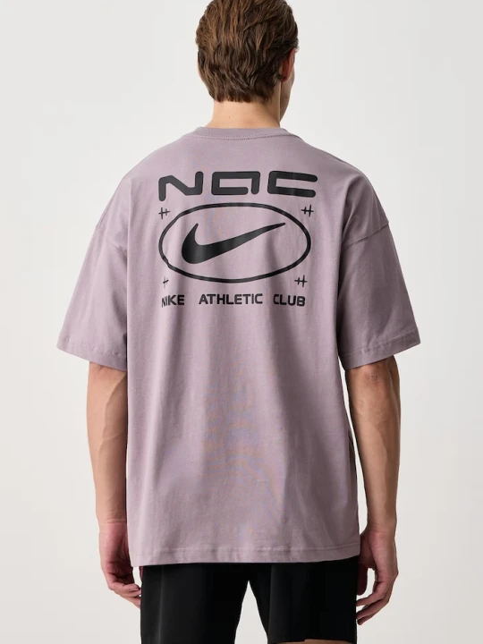 Zdjęcie produktu Nike T-shirt męski bawełniany N.A.C. fioletowy