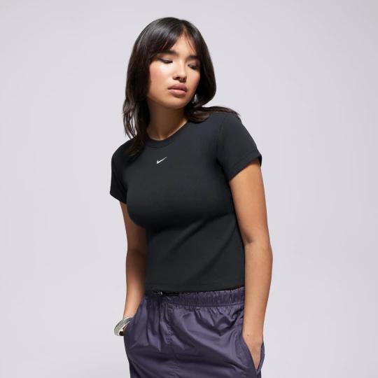 Zdjęcie produktu Nike T-Shirt Rib Tght Ss Tee W Nsw czarny