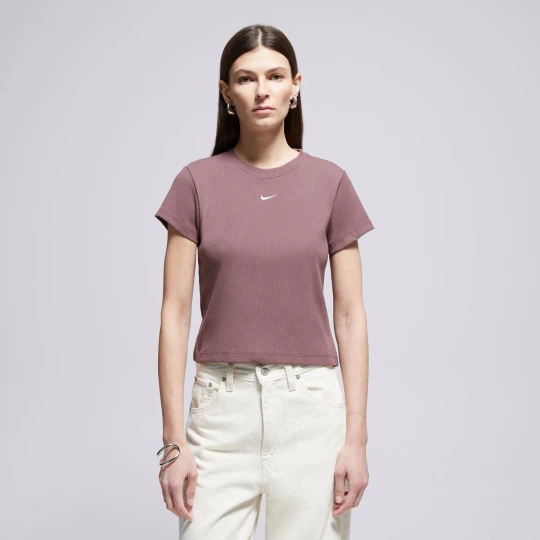 Zdjęcie produktu Nike T-Shirt Rib Tght Ss Tee W Nsw brązowy