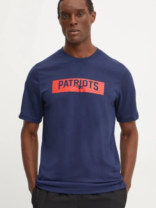 Zdjęcie produktu Nike t-shirt treningowy New England Patriots granatowy