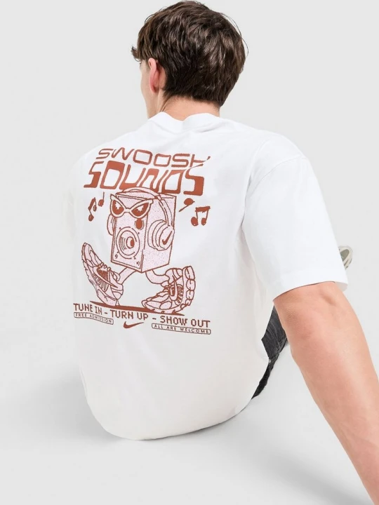 Zdjęcie produktu Nike T-Shirt Nsw Lse Swoosh Sounds biały