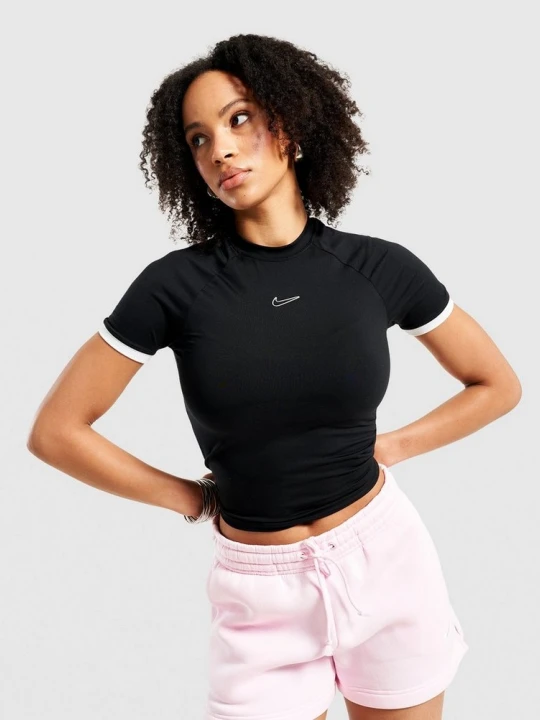 Zdjęcie produktu Nike T-Shirt W Nk Ss Fitted Top Gls czarny