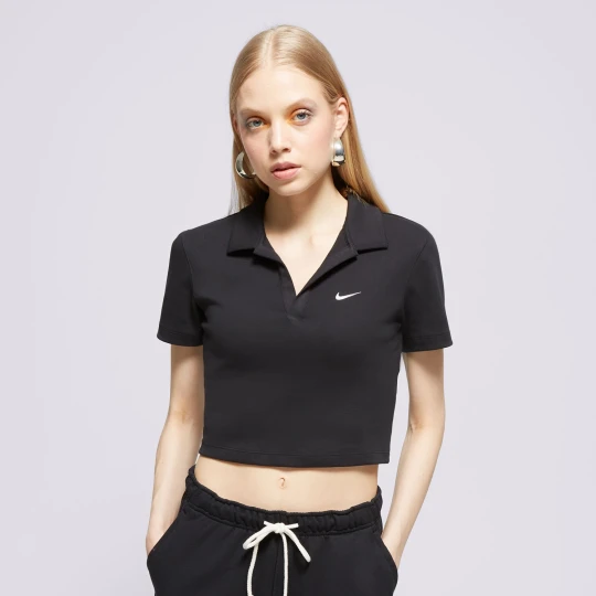 Zdjęcie produktu Nike T-Shirt W Nsw Essntl Ss Polo Crp Top czarny