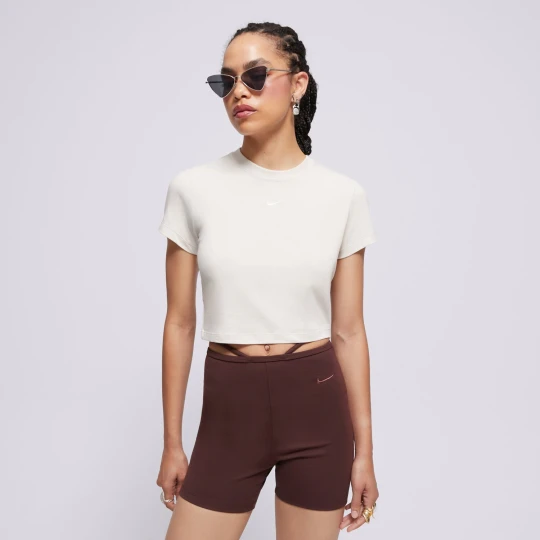 Zdjęcie produktu Nike T-Shirt W Nsw Nk Chll Knt Crp beżowy