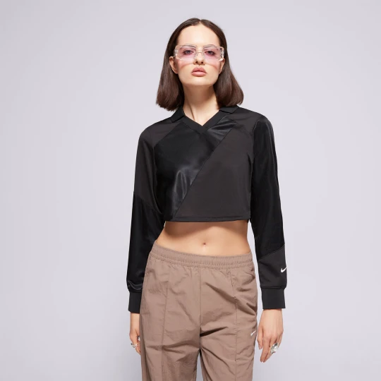 Zdjęcie produktu Nike T-Shirt W Nsw Street Ls Crop Jrsy czarny