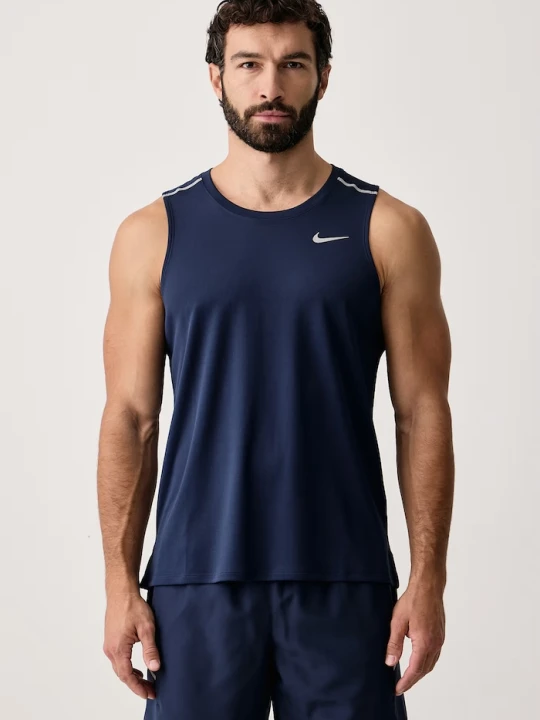 Zdjęcie produktu Nike top sportowy męski Miler Dri-FIT granatowy