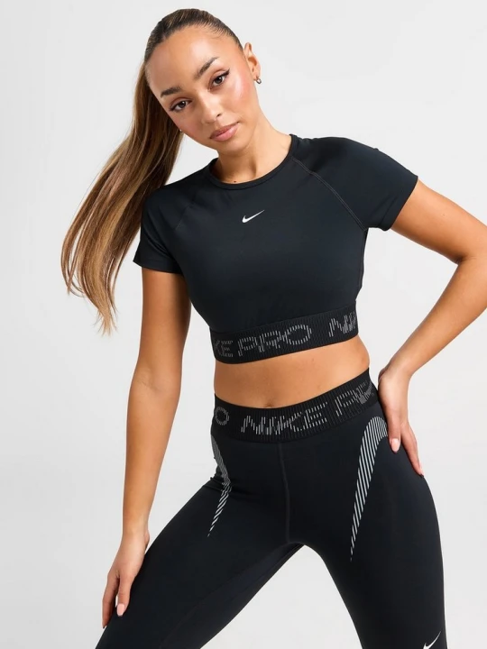 Zdjęcie produktu Nike Top Pro Dri-Fit Crop czarny