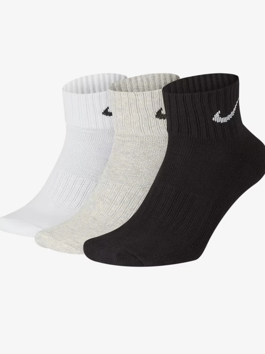 Zdjęcie produktu Nike U NK V CUSH ANKLE- 3P VALUE Skarpety Unisex Szary