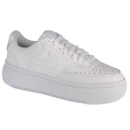 Zdjęcie produktu Nike W Court Vision Alta Ltr DM0113-100, Damskie, Białe, buty sneakers, skóra licowa, rozmiar: 40