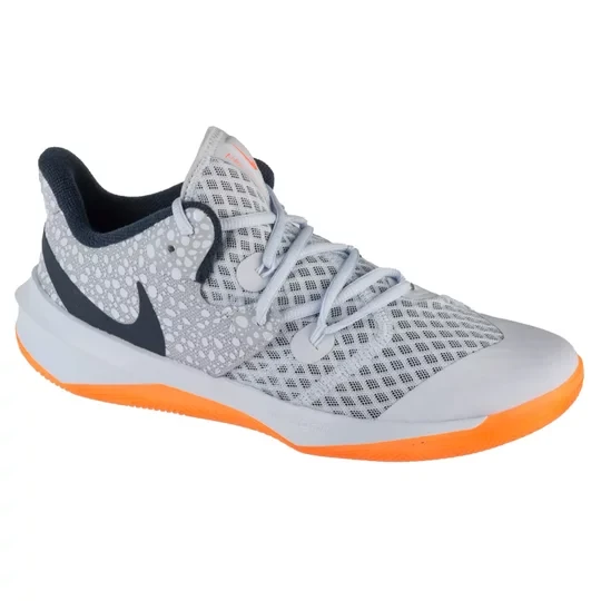 Zdjęcie produktu Nike Zoom Hyperspeed Court Se DJ4476-900, Męskie, Szare, buty do siatkówki, przewiewna siateczka, rozmiar: 42, 5