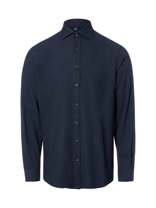 Zdjęcie produktu Nils Sundström koszula flanelowa Mężczyźni Modern Fit Bawełna (100%) niebieski