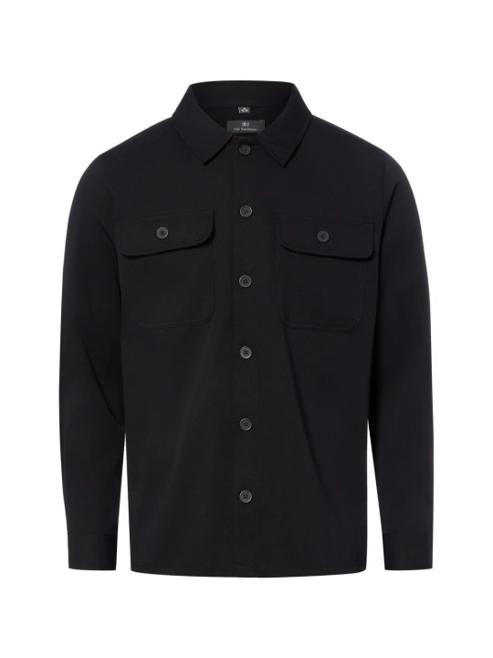 Zdjęcie produktu Nils Sundström koszula typu overshirt Mężczyźni Regular Fit czarny