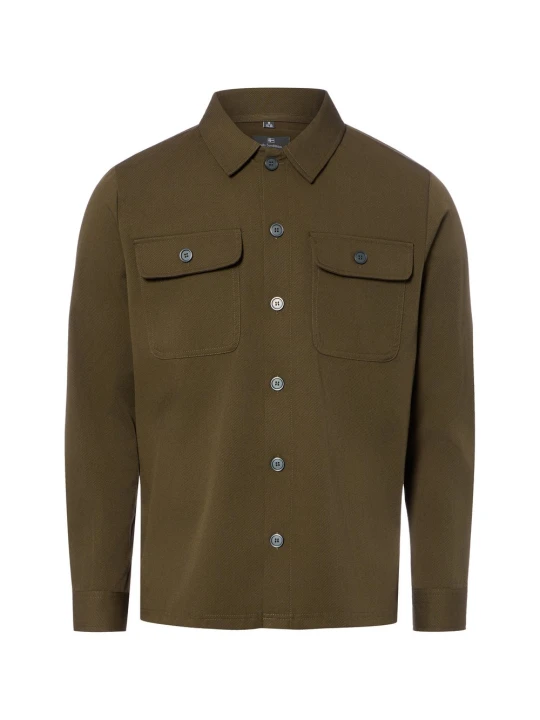 Zdjęcie produktu Nils Sundström koszula typu overshirt Mężczyźni Regular Fit zielony