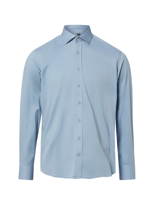 Zdjęcie produktu Nils Sundström koszula casual Mężczyźni Modern Fit Bawełna niebieski