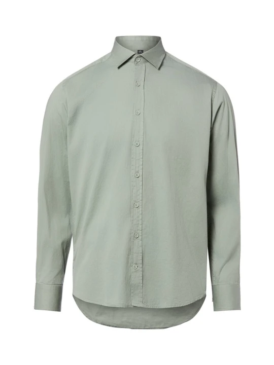 Zdjęcie produktu Nils Sundström koszula casual Mężczyźni Modern Fit Bawełna zielony